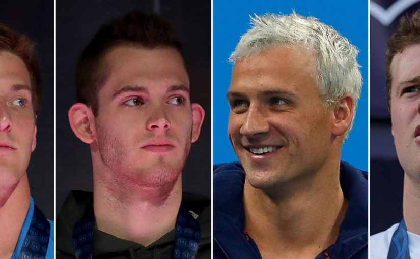Lochte og teir brutu vesihurð og bardust við trygdarvørð, sigur brasilska løgreglan