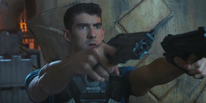 Michael Phelps í Call of Duty trailara