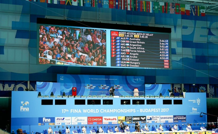 Føroyar 4:10.29 í 4×100 blandað á HM 2017