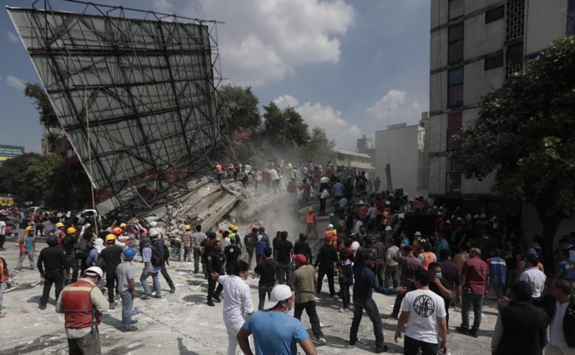 Para-HM í Mexico útsett vegna jarðskjálvta