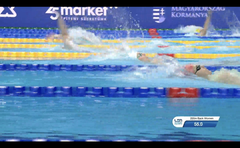 Signhild 2:18.50 í 200 rygg á EM 2021 í Budapest